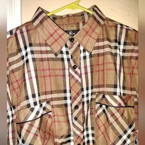 Brooklyn State Casual Men's Plaid shirt